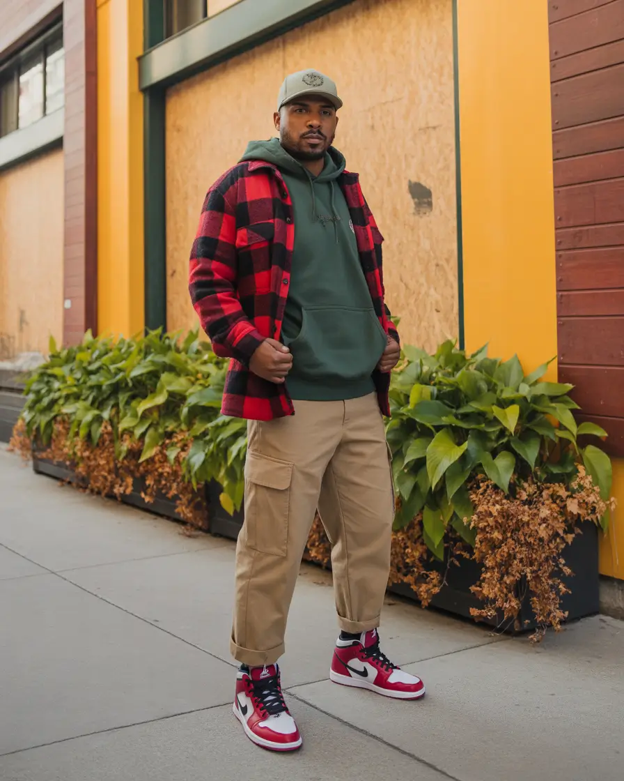 Outfits for Men Urban Woodsman Layers
