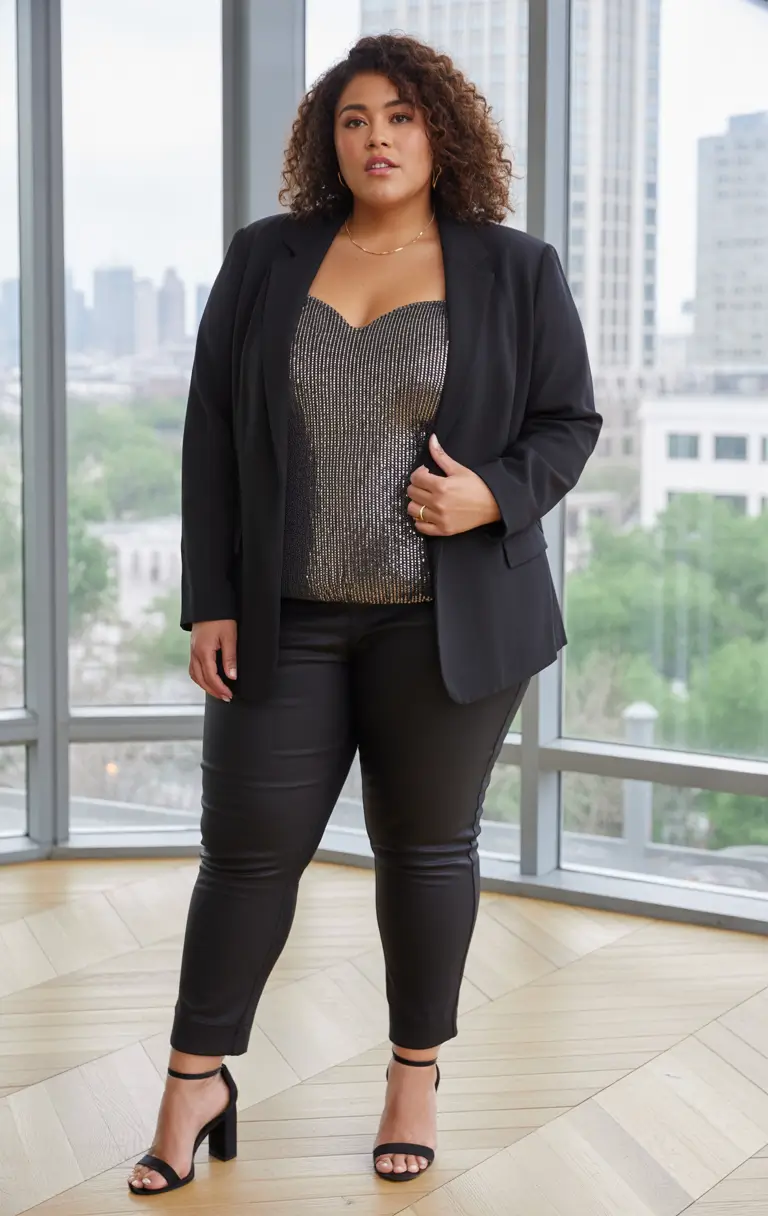 plus size outfits 2026 City Lights Glamour