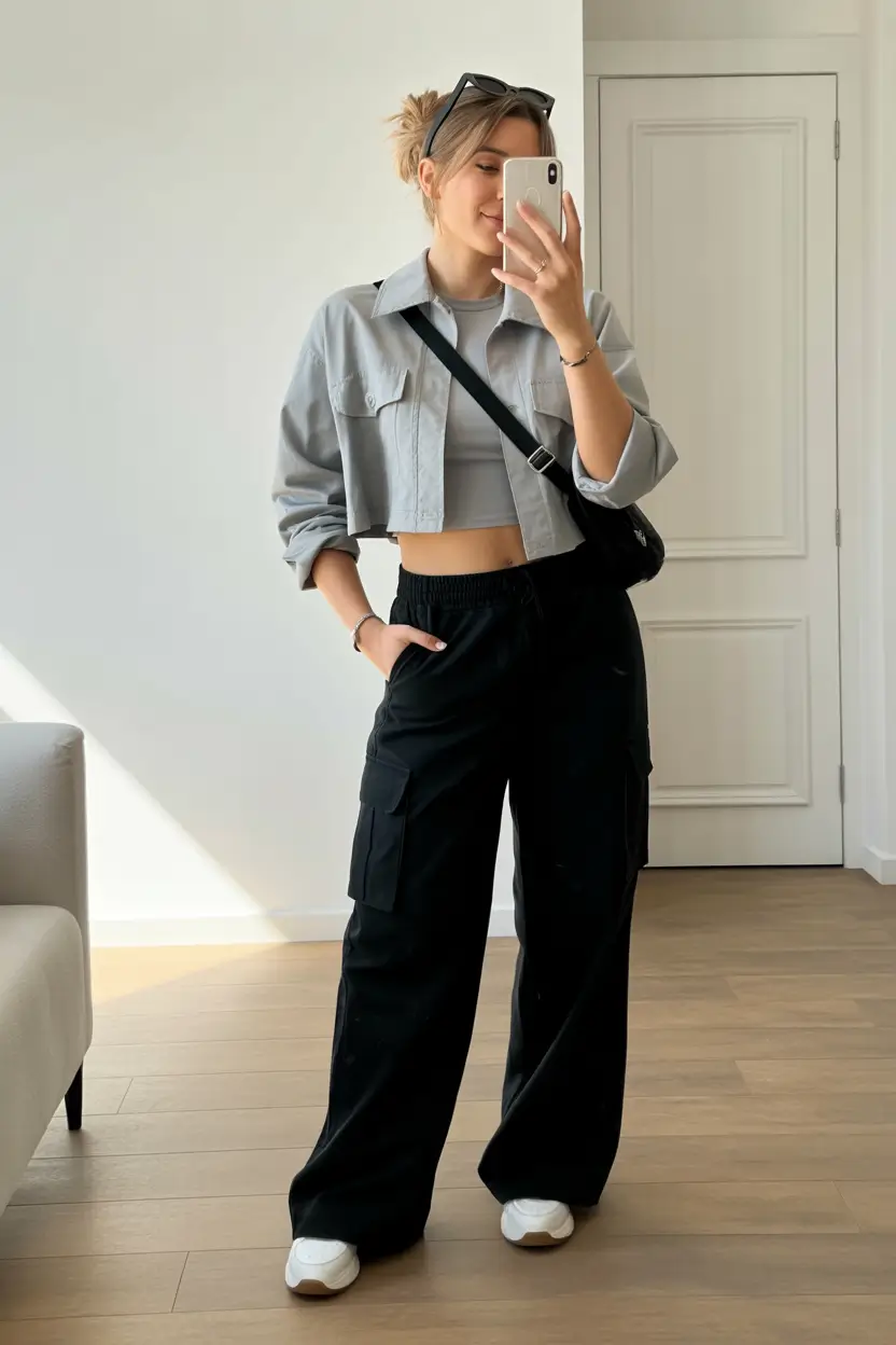 Capsule Wardrobe Outfits 2026 Relaxed Minimalist Streetwear For Everyday Casual Days