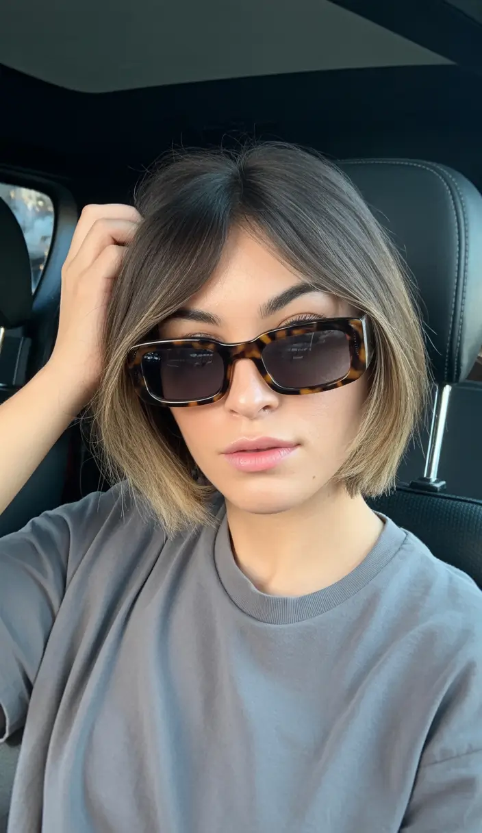 haircuts for thin fine hair Softly-Angled-Short-Bob-With-Natural-Warmth