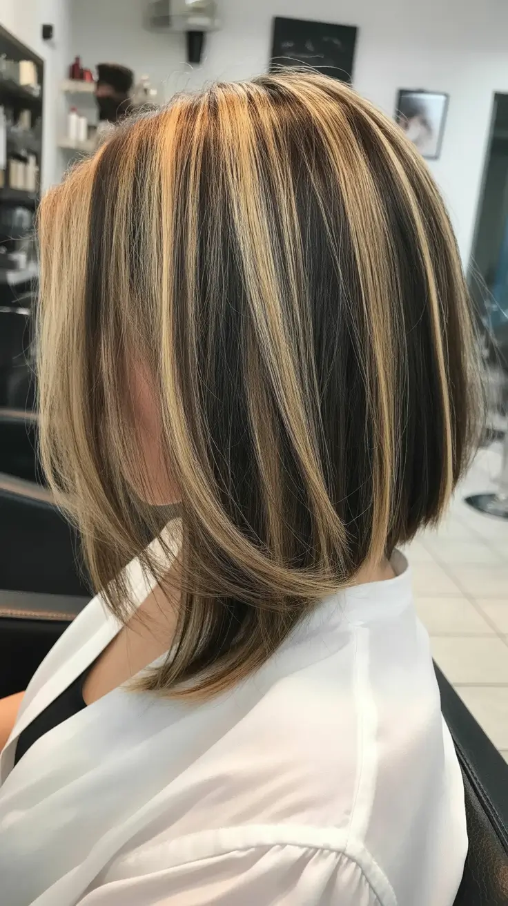 haircuts for thin fine hair Layered-Blonde-Contour-Bob-With-Bold-Dimension