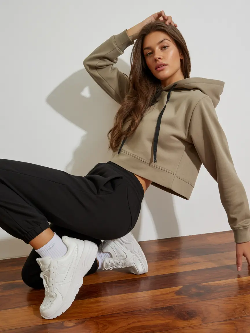 trendy outfits 2026 Sporty Streetwear With Clean Lines