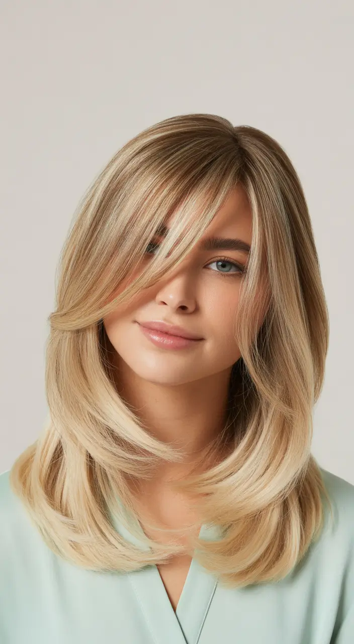 Hair Color Ideas to Look Younger Vanilla Swirl Layers