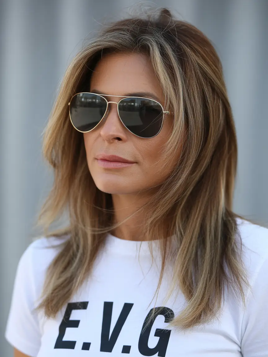 Haircuts-for-Women-Over-40-Layered-Mid-Length-Cut-With-Airy-Texture