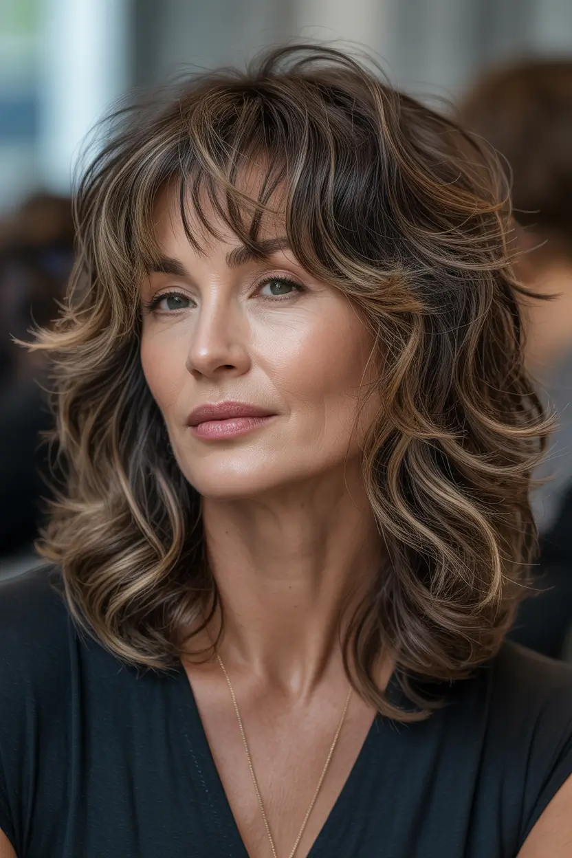 Haircuts-for-Women-Over-40-Modern-Layered-Shag-With-Soft-Contour-Bangs