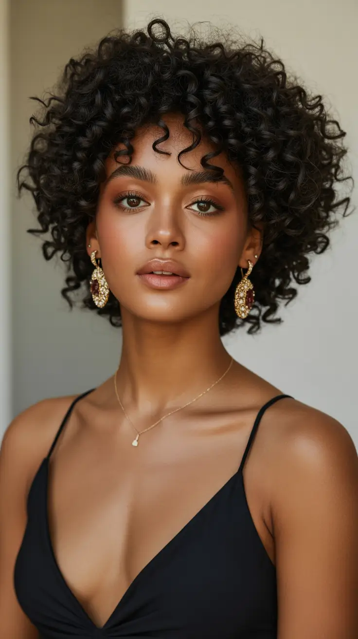 Hairstyles ideas Soft Curly Halo With Modern Volume