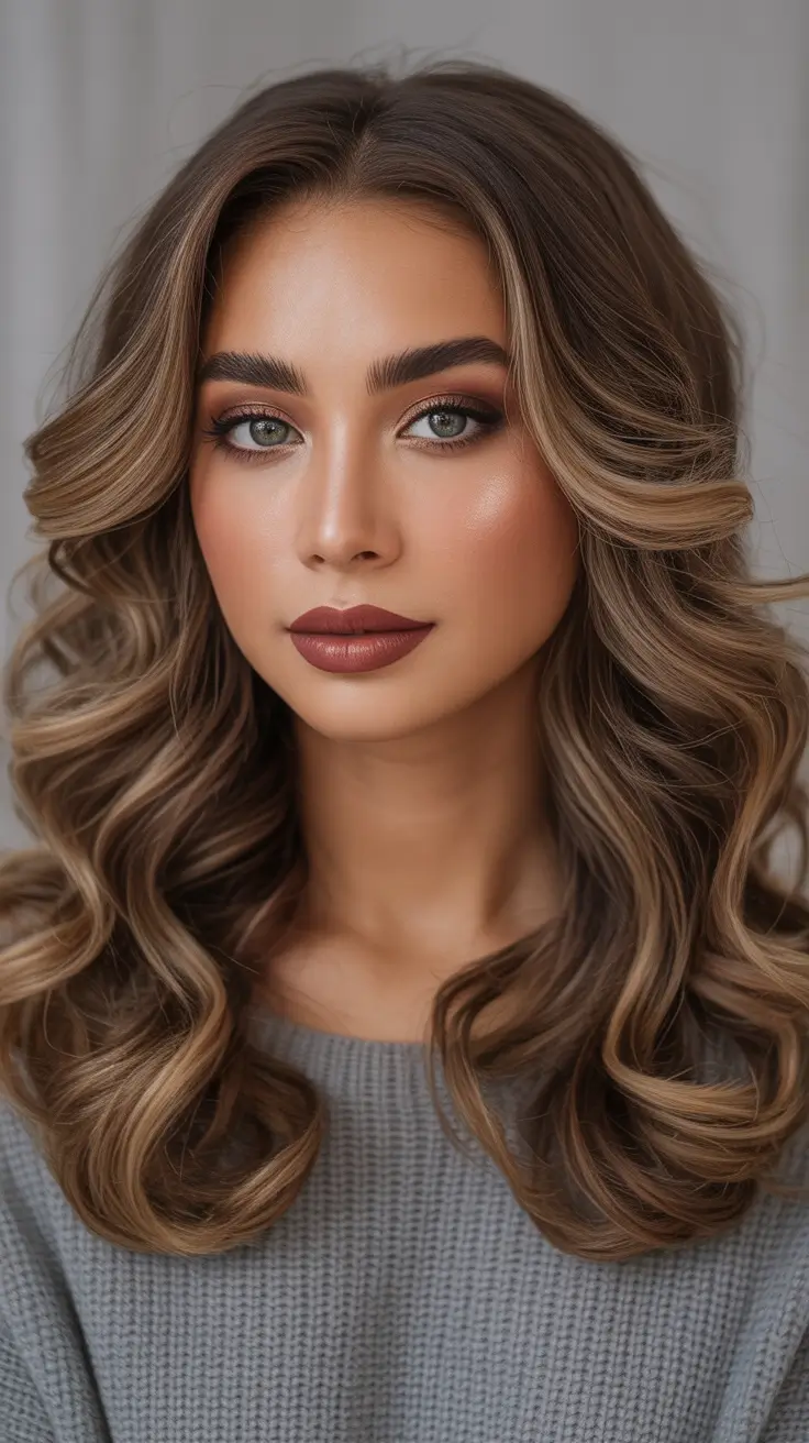 Hairstyles ideas Structured Curls With Face-Framing Light