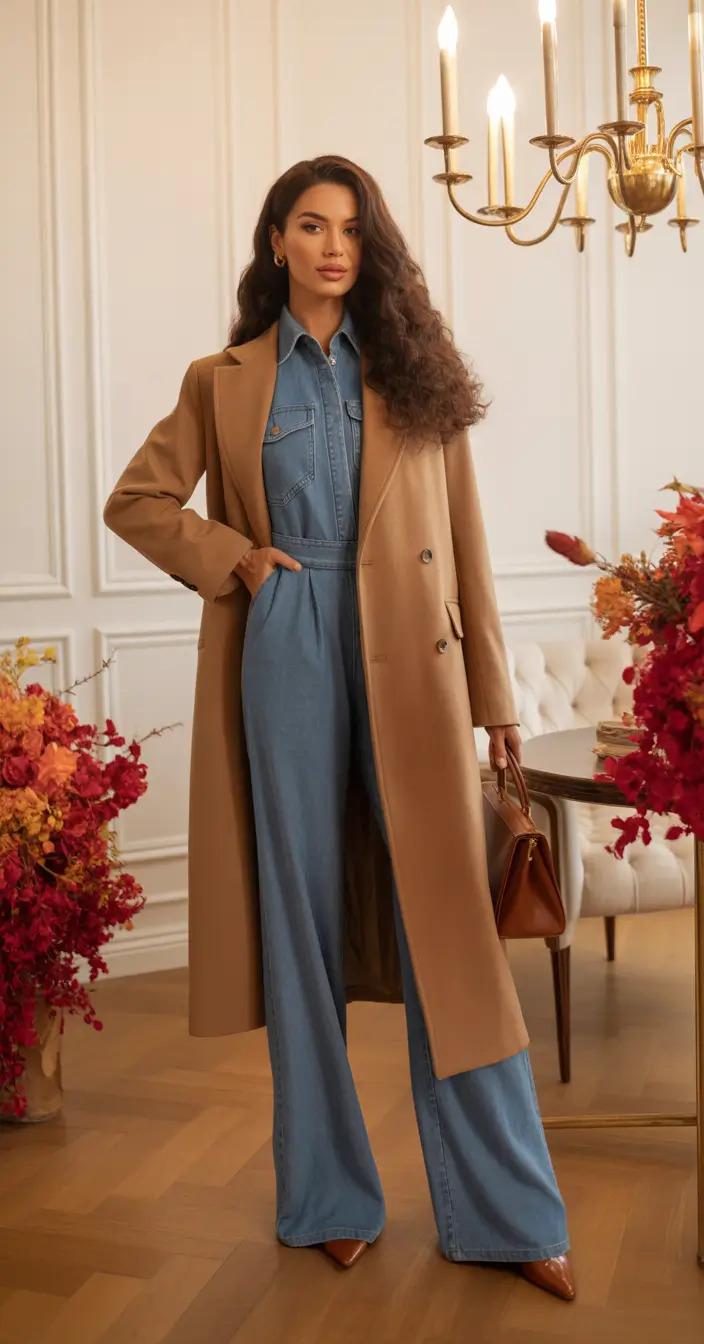 jeans outfits Tailored Denim with Soft Power Energy