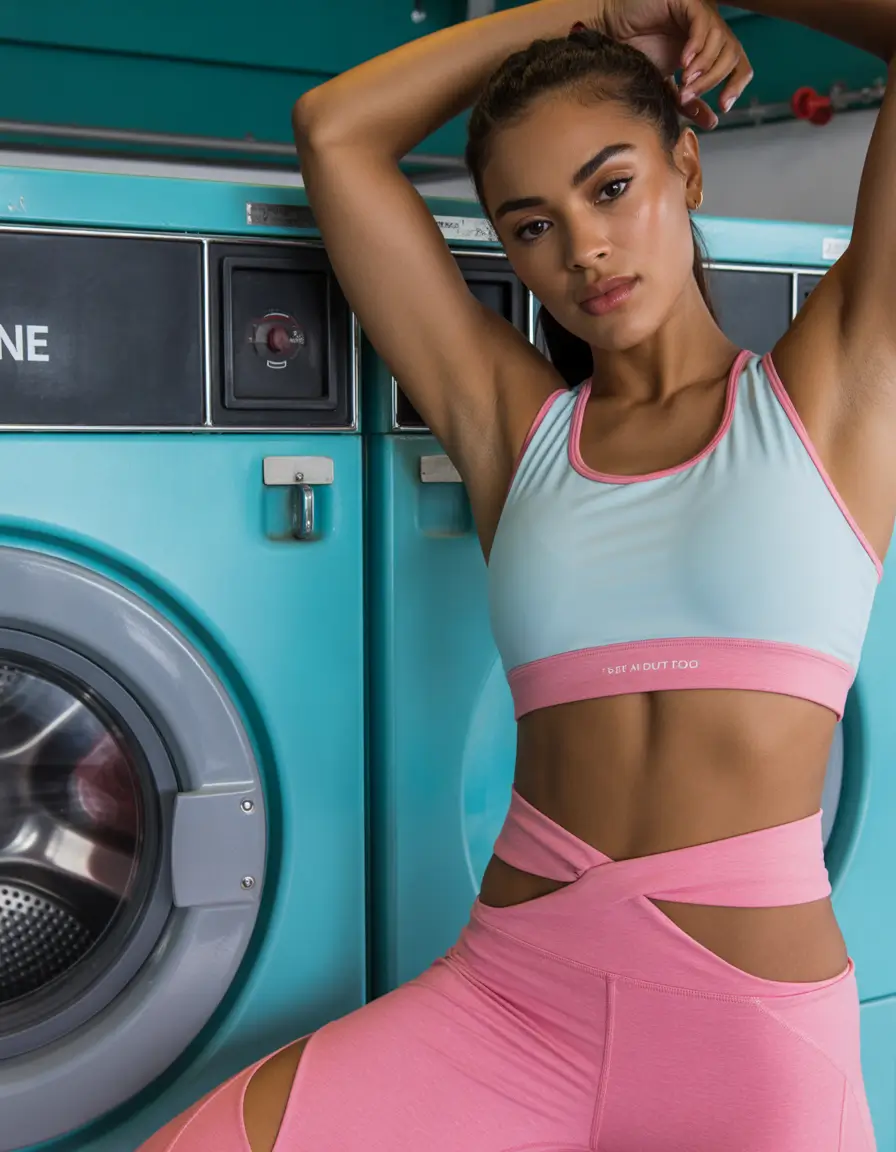 Spring workout outfits Playful Cutouts and Color Pops for a Bold Spring Reset