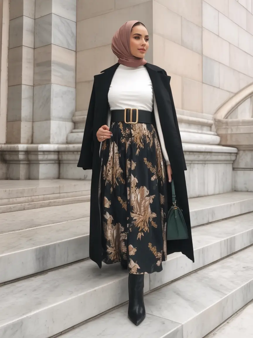 modest spring outfits Modern Modest Styling With a Hijab-Forward Perspective
