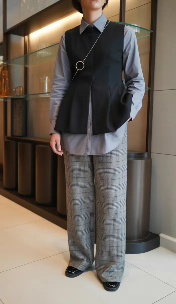 modest spring outfits Tailored Layers That Blur the Line Between Casual and Smart