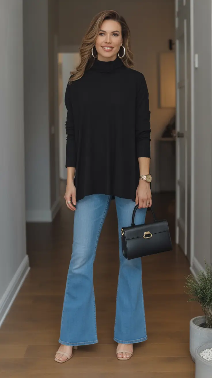 spring outfits 2026 trends Relaxed Black Layers for Everyday Confidence