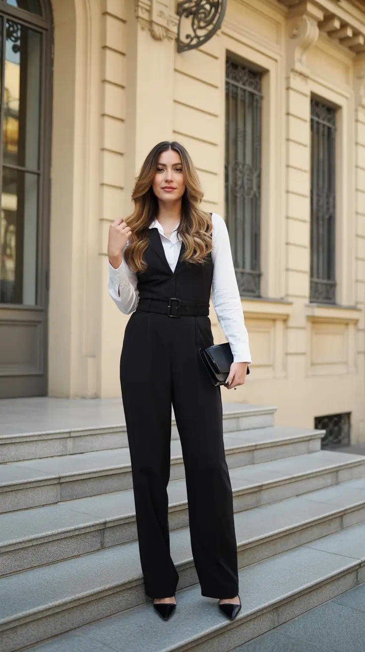 spring outfits 2026 trends Modern Vest Styling With Classic Foundations