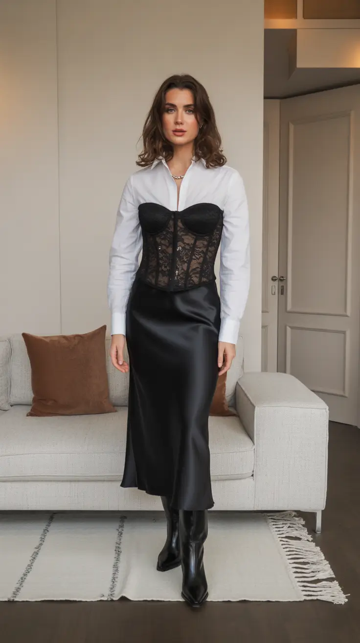 spring outfits 2026 trends Lingerie Layering Meets Daytime Confidence