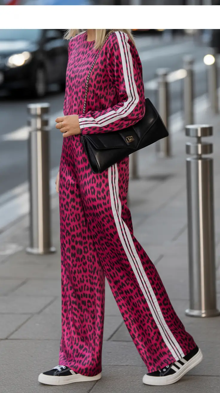 spring sport outfits for women Leopard Print Tracksuit That Breaks All the Rules