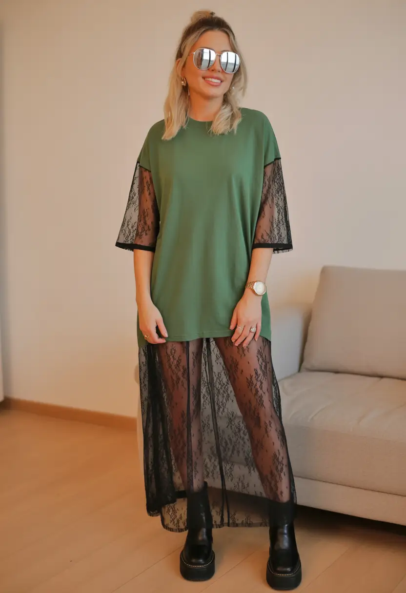 Spring vacation outfits Modern Sheer Layers for Evening-Ready Spring Looks