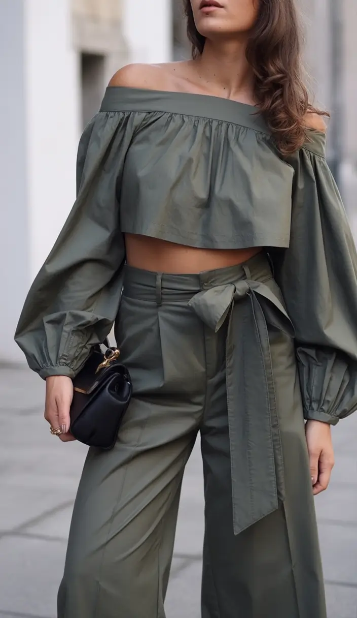 Spring vacation outfits Modern Utility Sets for Structured Spring Style