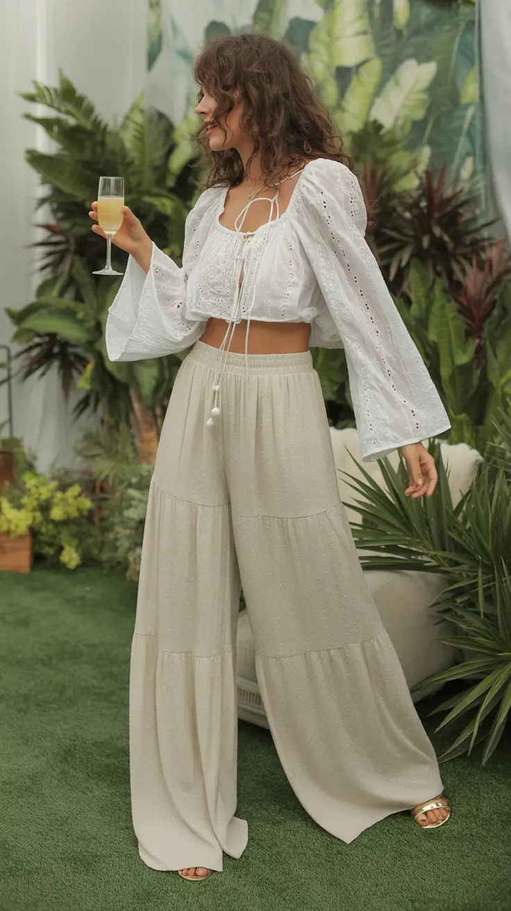 Spring vacation outfits Soft Bohemian Layers for Relaxed Resort Days