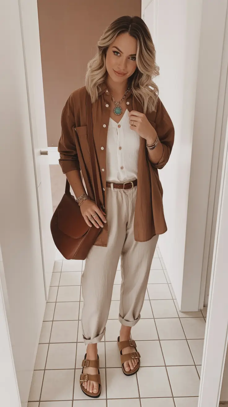 Spring vacation outfits Warm Layers for Effortless Transitional Days