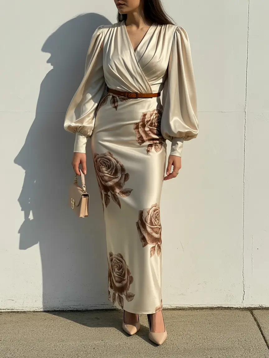 Spring formal outfits Romantic Florals With a Modern Silhouette