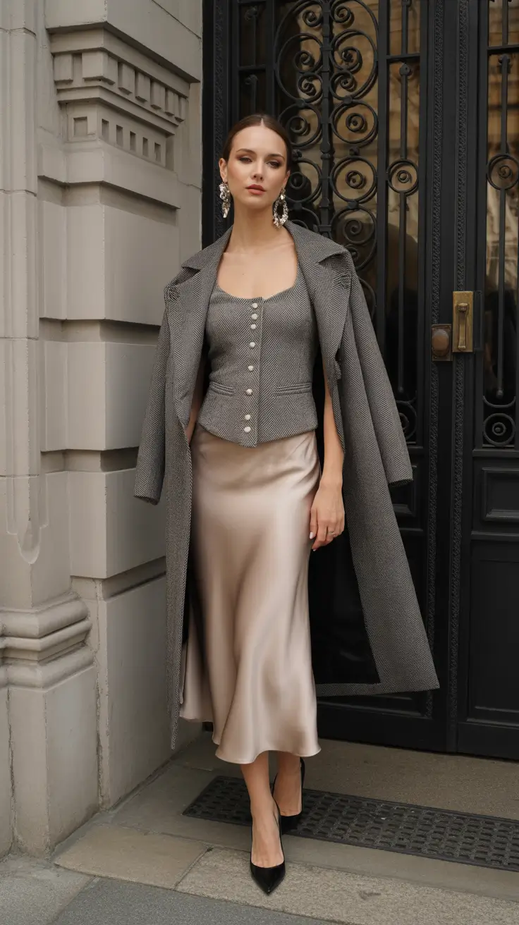 Spring formal outfits Soft Tailoring Meets Feminine Flow