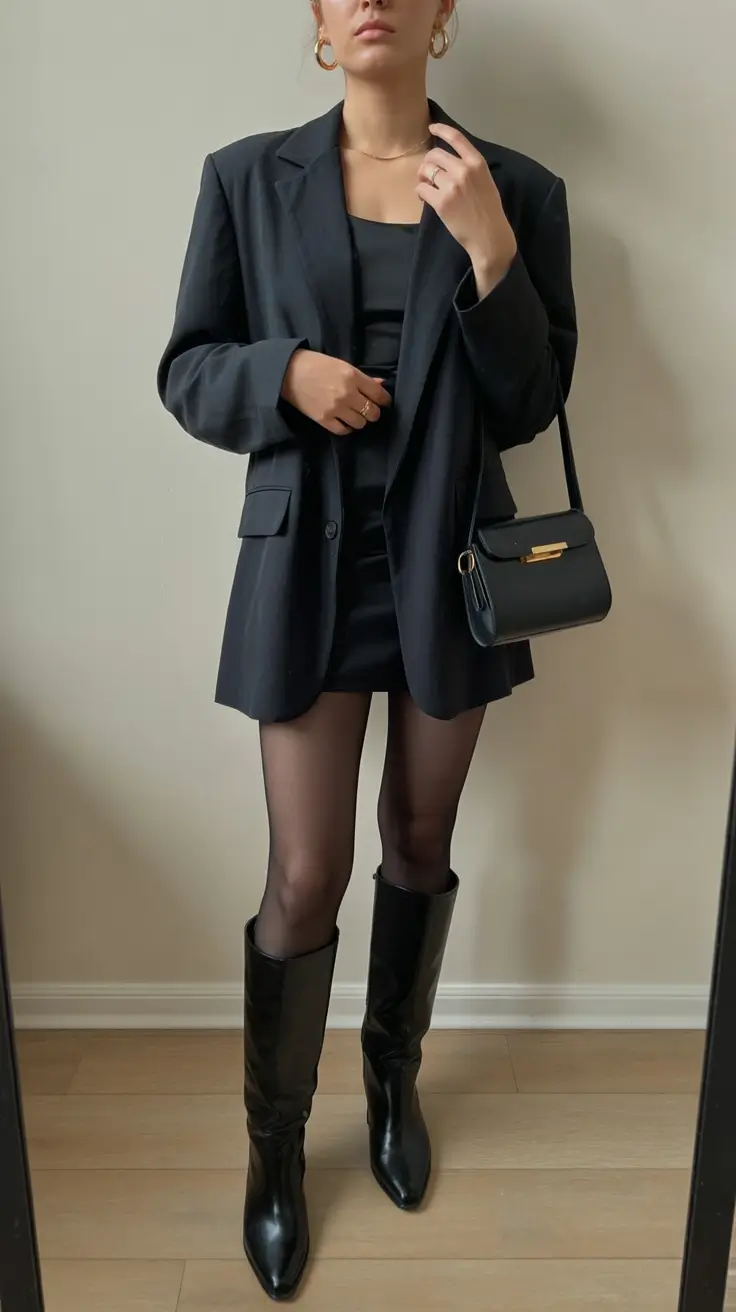 Spring blazer outfits The Little Black Blazer Reimagined