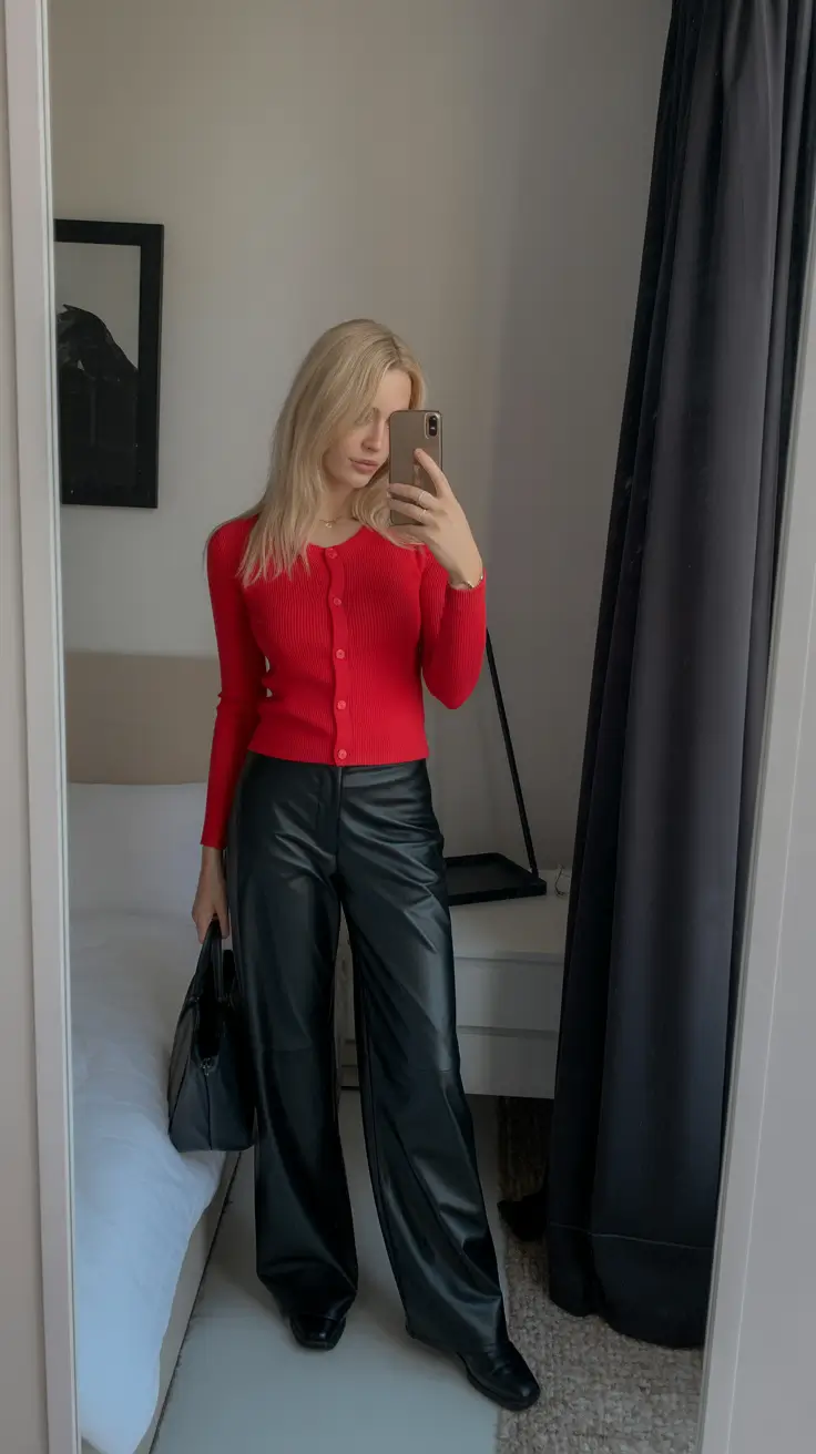 Spring Capsule Wardrobe True Red Classic