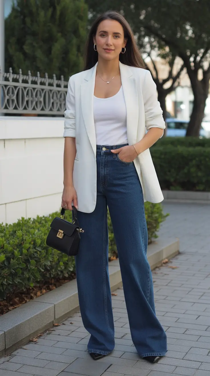 Spring Capsule Wardrobe European Casual Classic