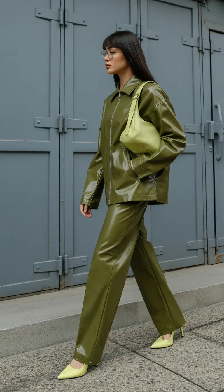 spring going out outfits Modern Monochrome with a Fashion-Forward Twist