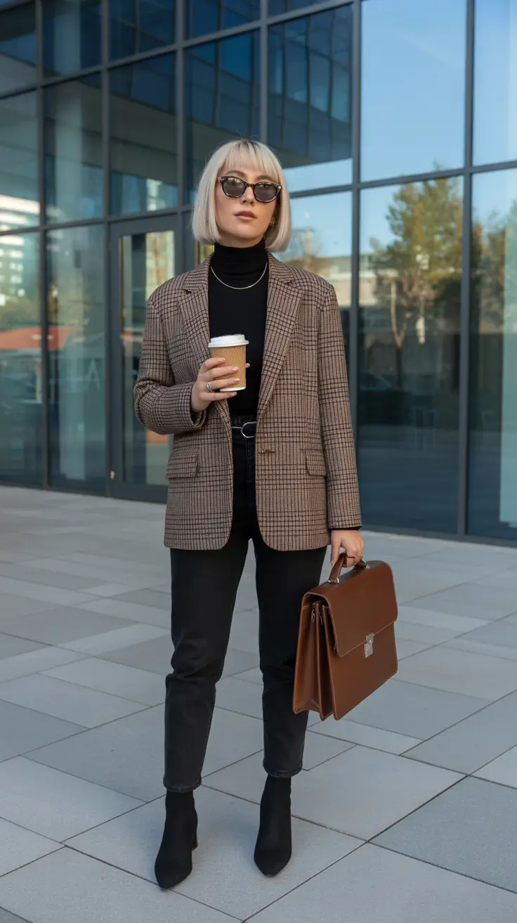 Spring Outfits for Women Over 30 Modern Black Look