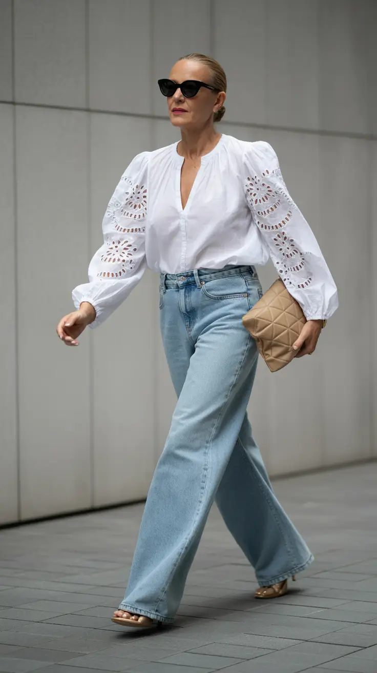 Spring Outfits for Women Over 30 Casual Denim Look