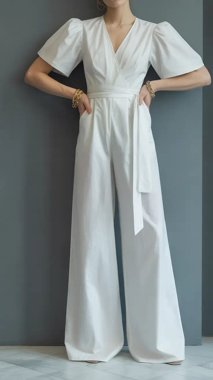 Spring Outfits for Women Over 30 Formal White Look