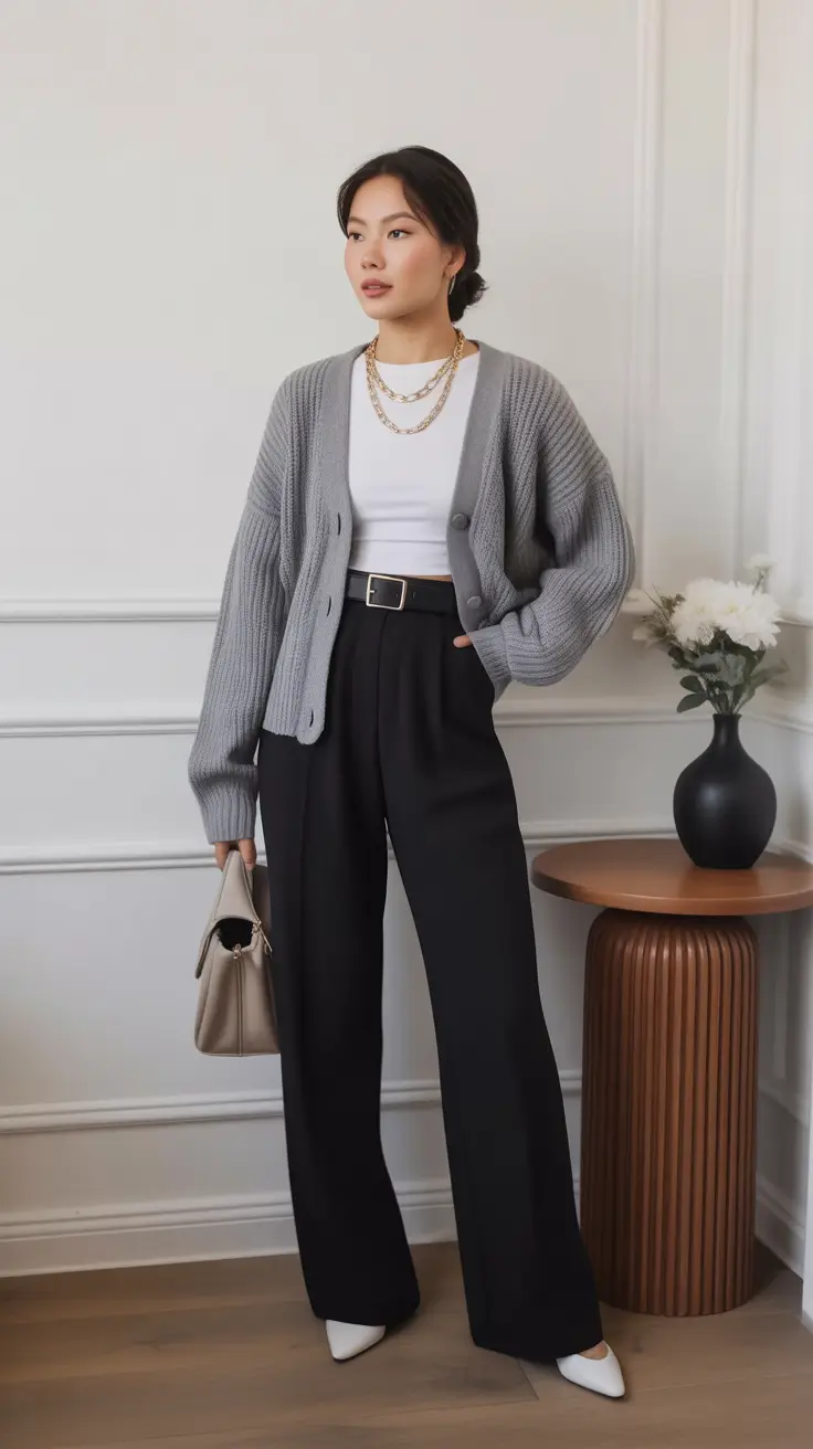 Spring Outfits for Women Over 30 Casual Layered Look