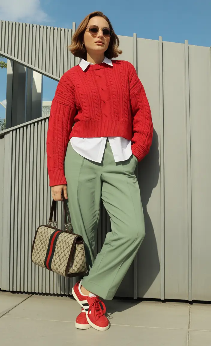 Spring Outfits for Women Over 40 Color Play