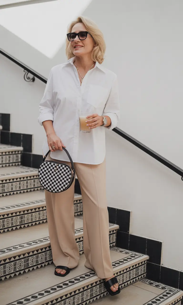 Spring Outfits for Women Over 40 Relaxed Neutrals