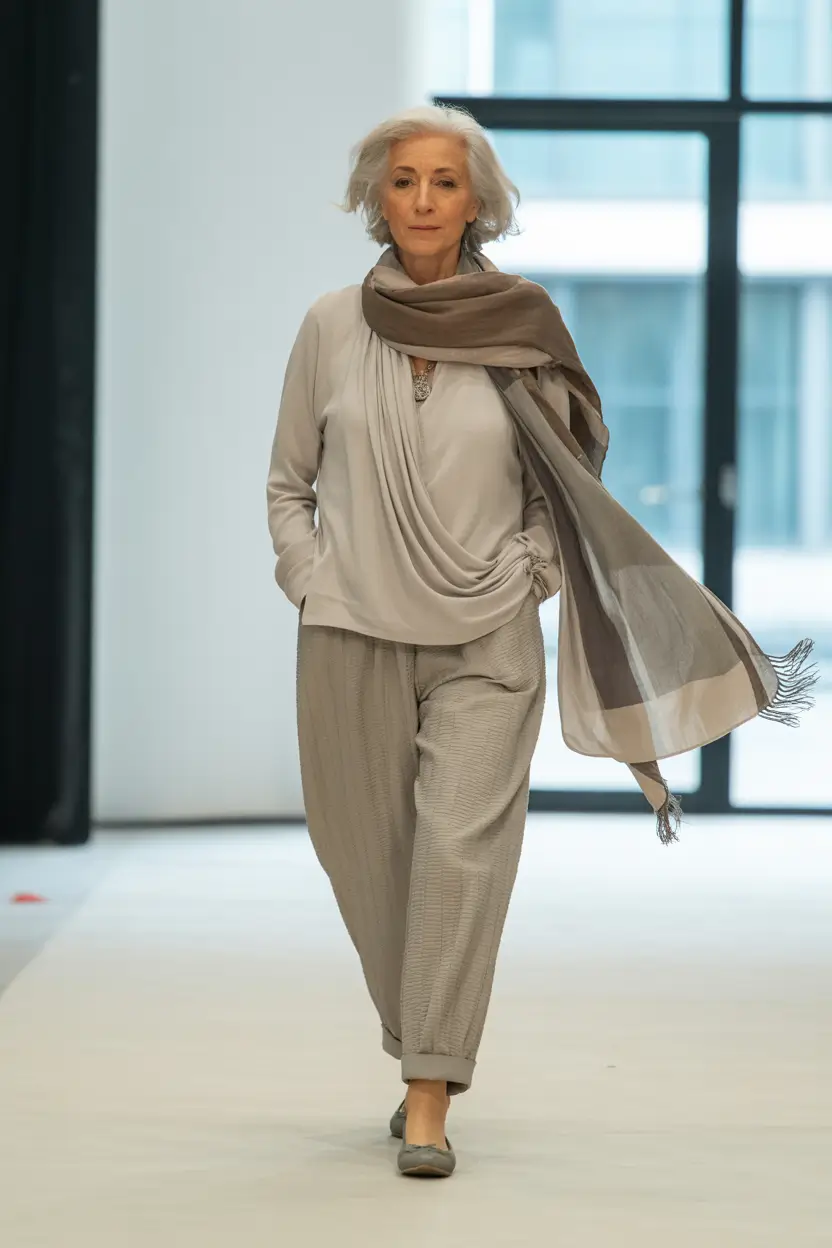 Spring Outfits for Women Over 50 Modern Neutral Elegance