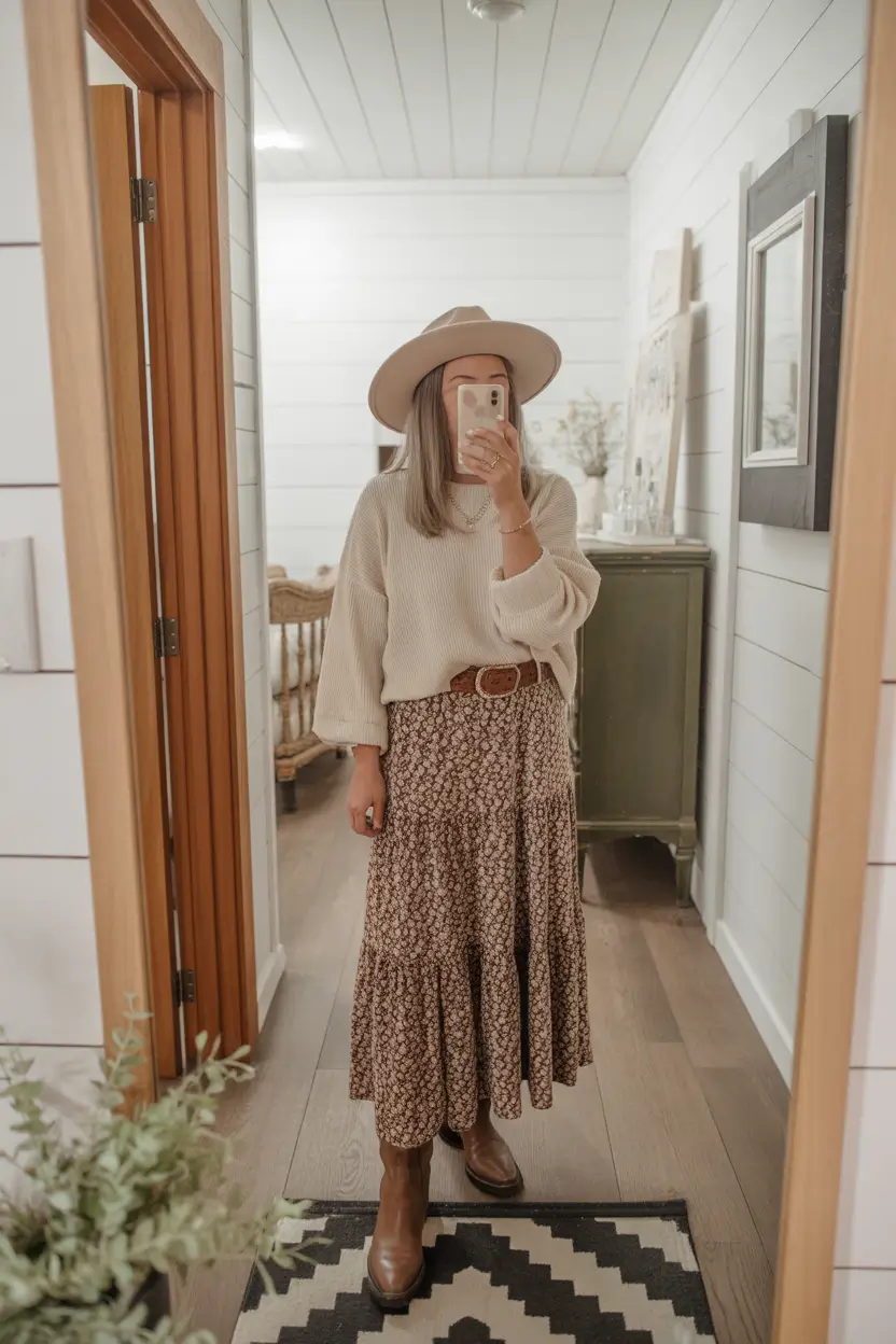 Spring Outfits for Women Over 50 Bohemian Casual