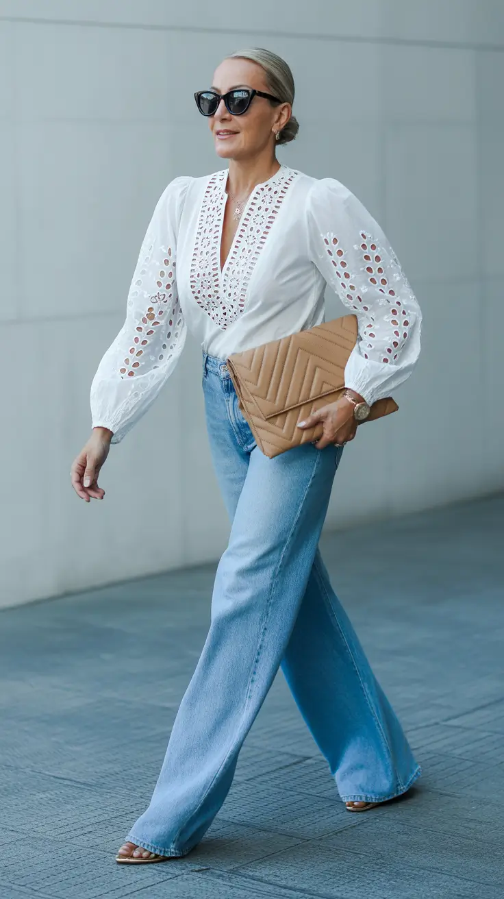 Spring Outfits for Women Over 50 Casual Chic Denim