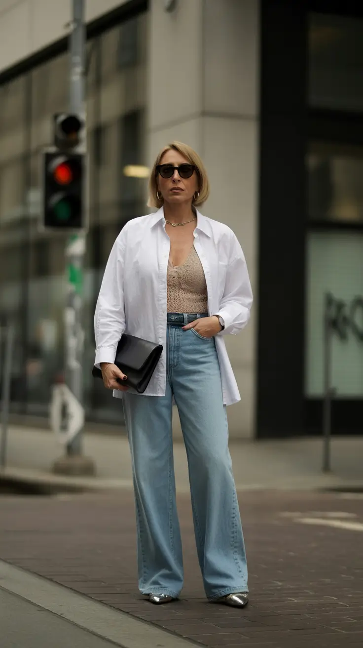 Spring Outfits for Women Over 50 Casual Chic Denim