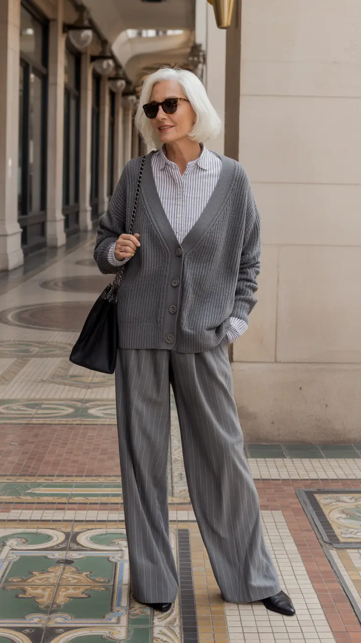 Spring Outfits for Women Over 60 Classic Layers for City Wandering