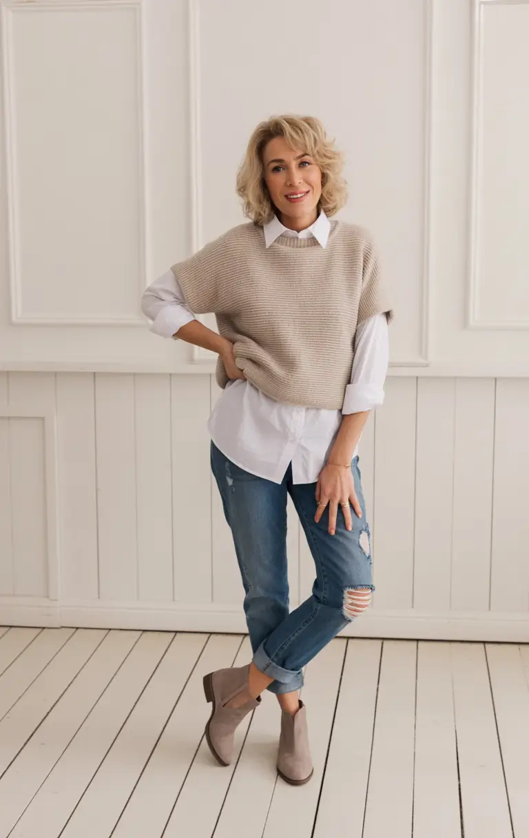 Spring Outfits for Women Over 60 Relaxed Layers With Weekend Energy
