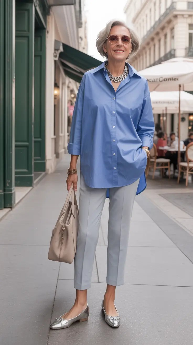 Spring Outfits for Women Over 60 Relaxed Elegance for Effortless City Days