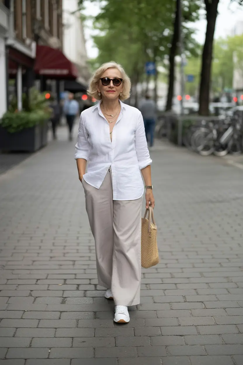 Spring Outfits for Women Over 60 Clean Neutrals for Everyday Confidence