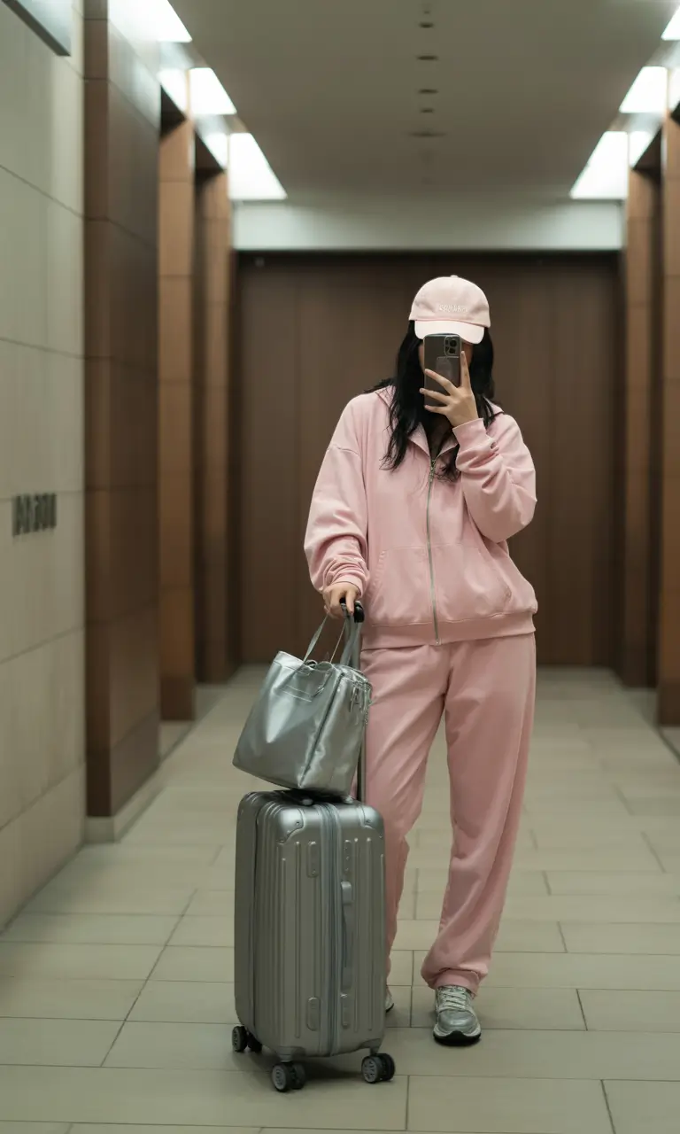 Spring travel outfits Cozy Pastels for Unhurried Spring Mornings