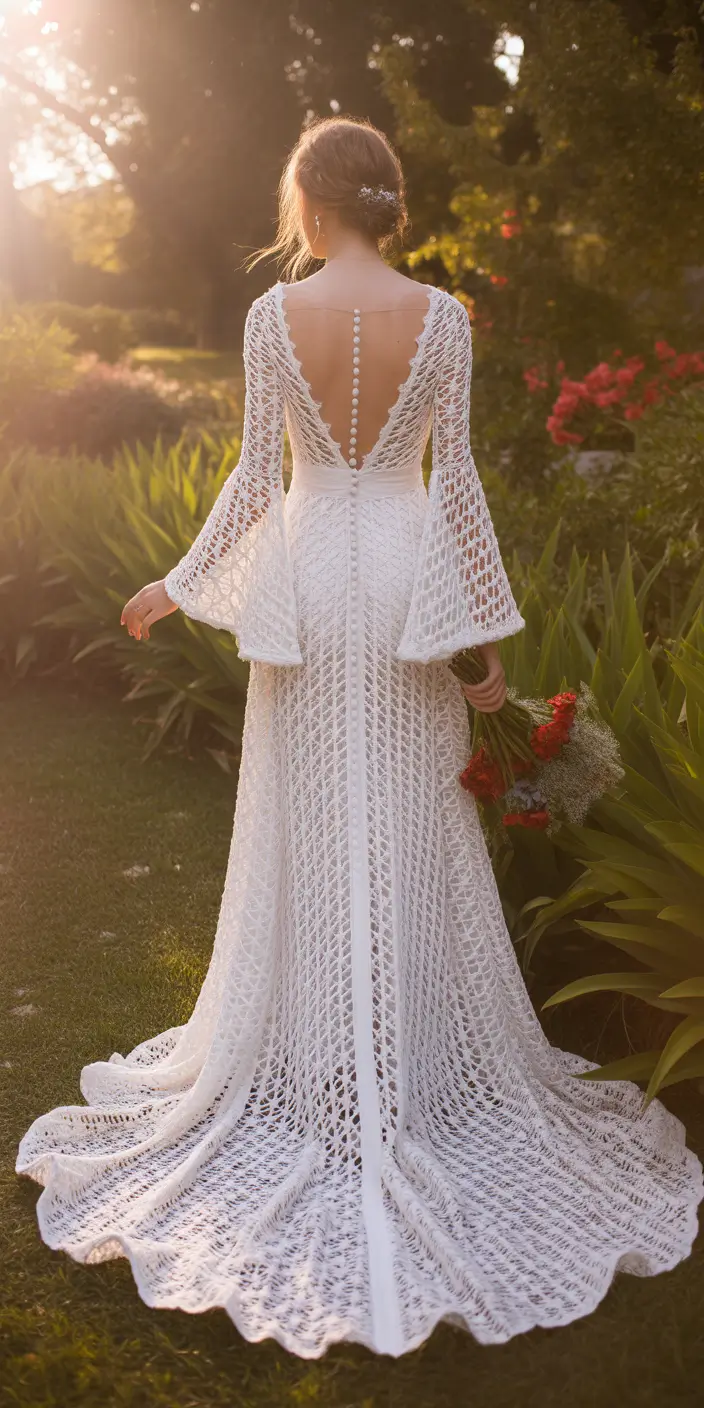 spring wedding outfit Romantic Lace for Garden Ceremonies