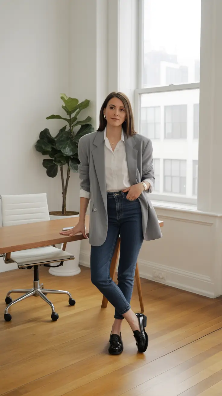 Spring Workwear Effortless Office Denim Done the 2026 Way