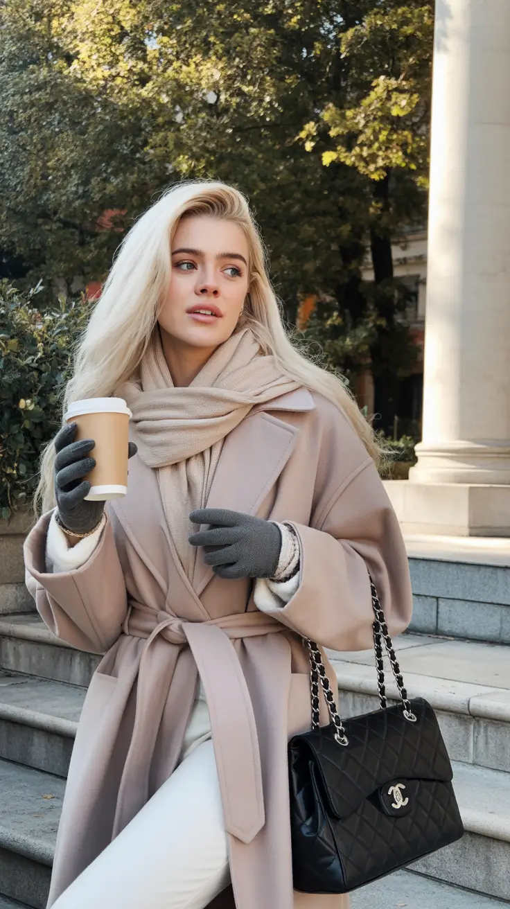 February outfits Soft Neutrals for Quiet Morning Walks