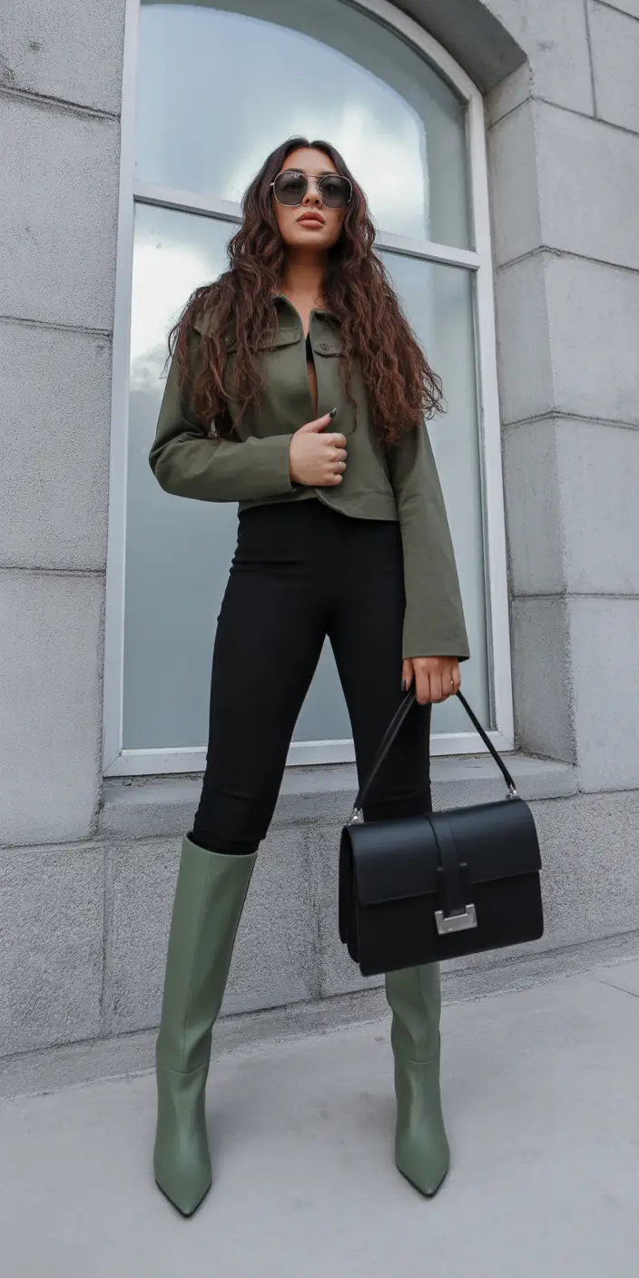 February outfits Utility Chic With a Modern City Edge