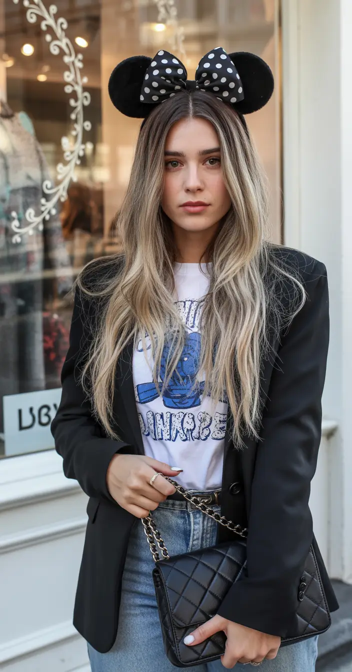 spring disneyland outfits City Chic Disney With Tailored Layers