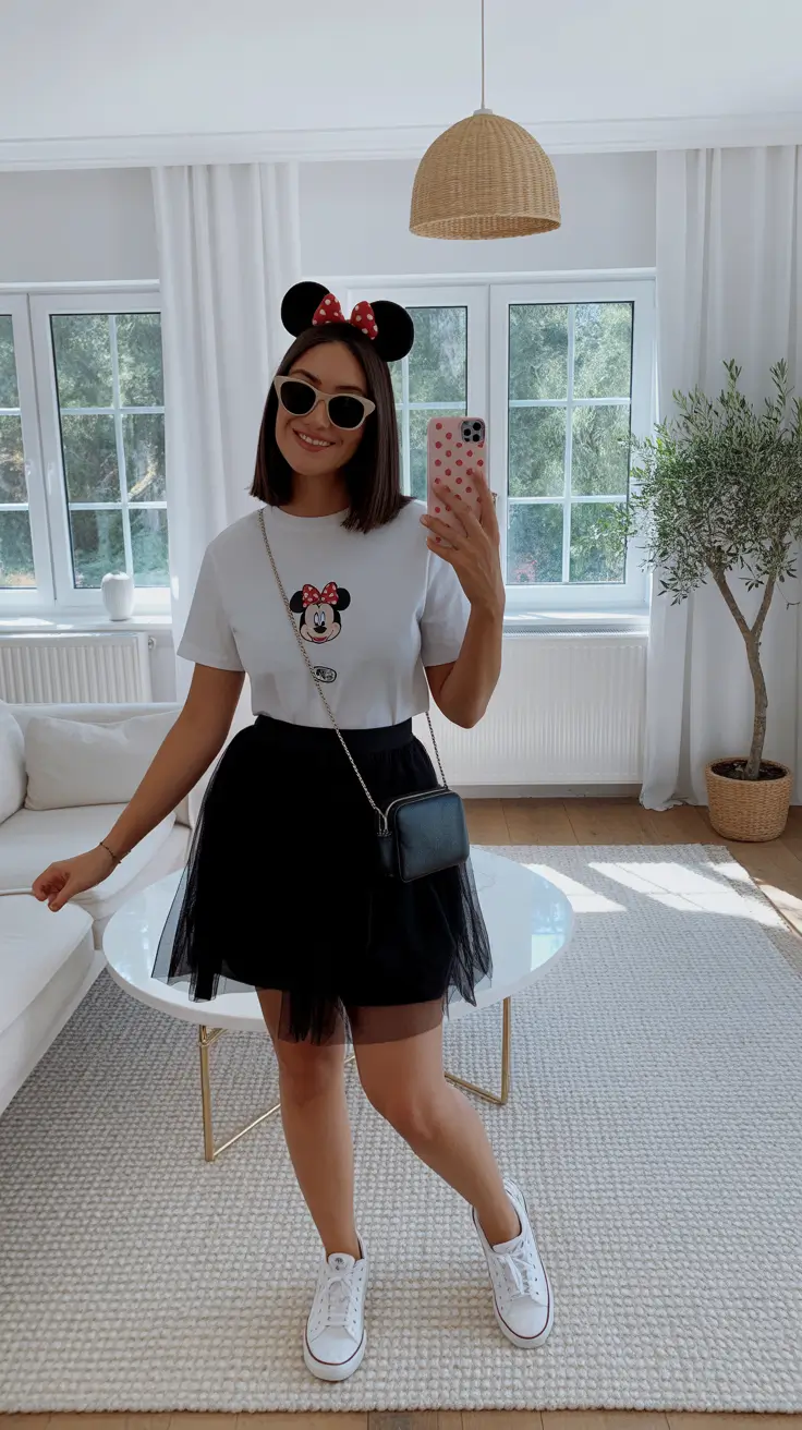 spring disneyland outfits Minimal Disney With Soft Ballet Energy